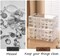 Earring Organizer Box Clear Storage Acrylic for Earrings Necklace Organizer Jewelry Box with 72 Grids Storage Compartments Transparent Ring Clear Jewelry Organizer